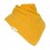 Bavoir bandana Funky Giraffe - Uni jaune