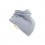 Bavoir bandana Funky Giraffe - Uni gris clair