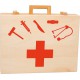 Valise de docteur en bois