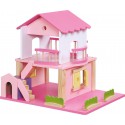 Maison de poupée rose