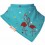 Bavoir bandana Funky Giraffe - Flamants à pois